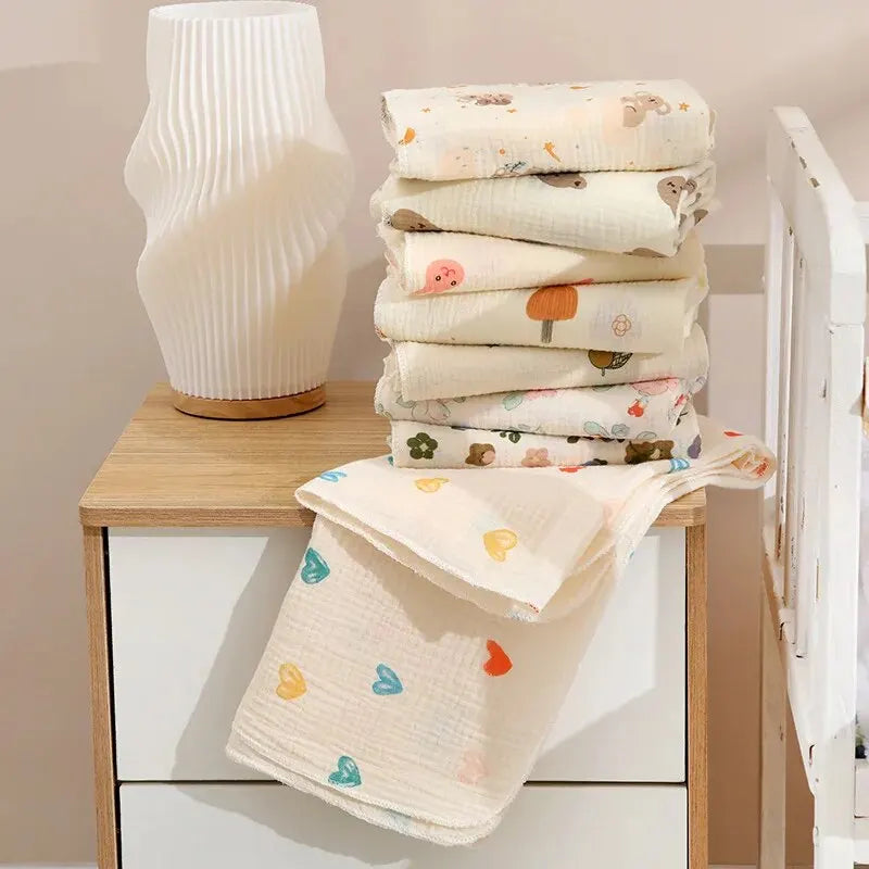 Cotton Muslin Baby Swaddle Blanket