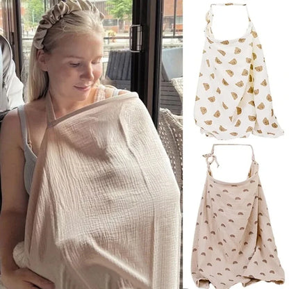 Breathable Cotton Nursing Cover