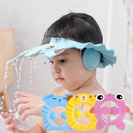 Adjustable Kids Shampoo Cap