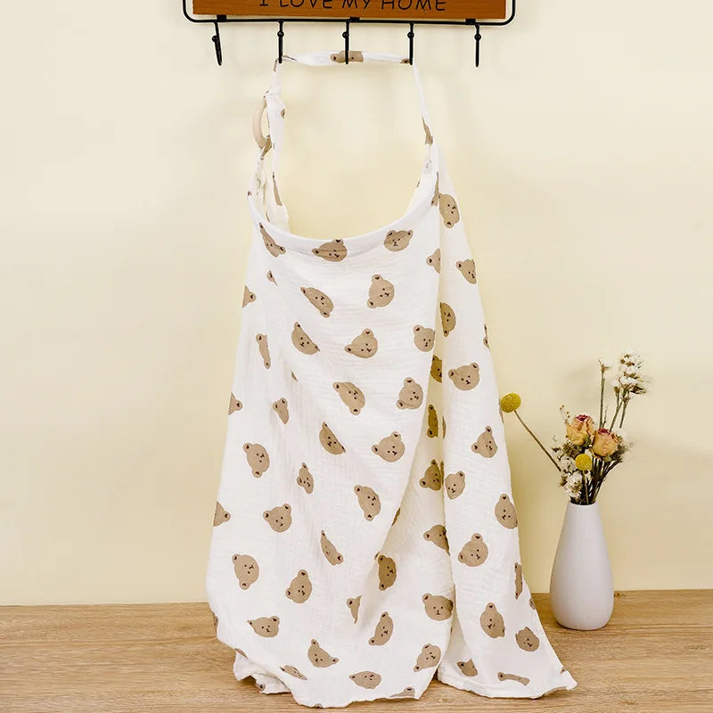 Breathable Cotton Nursing Cover