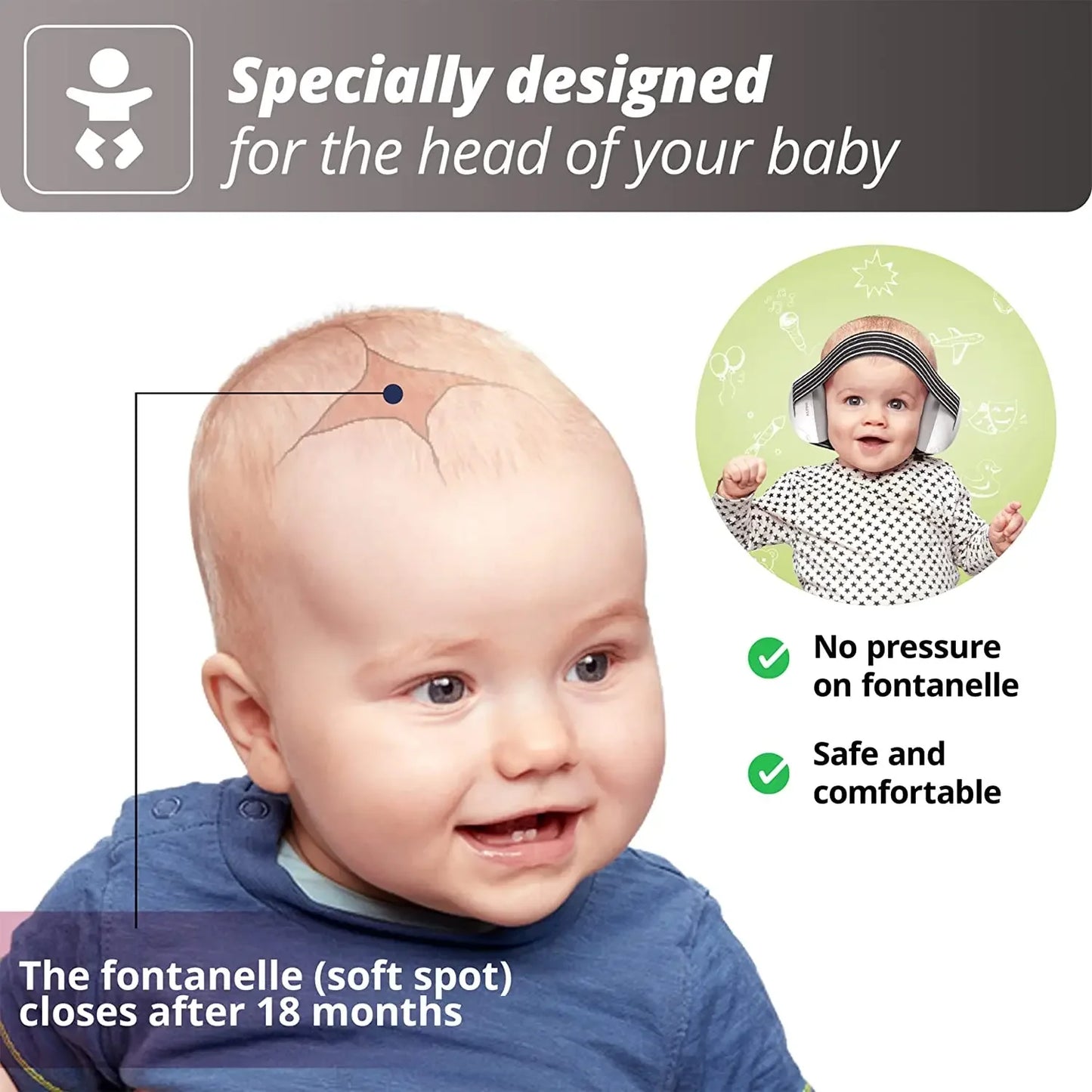 Baby Noise-Reduction Earmuffs