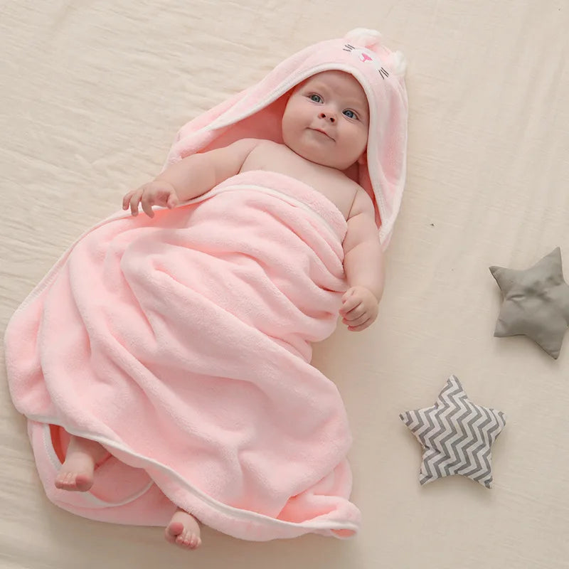 Toddler Baby Hooded Towels