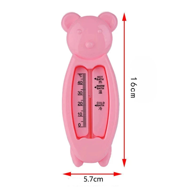 Cartoon Bear Baby Bath Thermometer