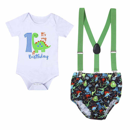 New Born Baby Summer Gentleman Rompers