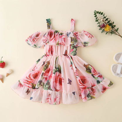 Summer Girls Beach Dress Princess Dresses For Teen Girls