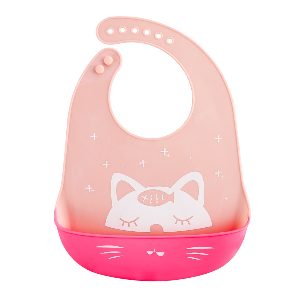 Waterproof Baby Silicone Bibs