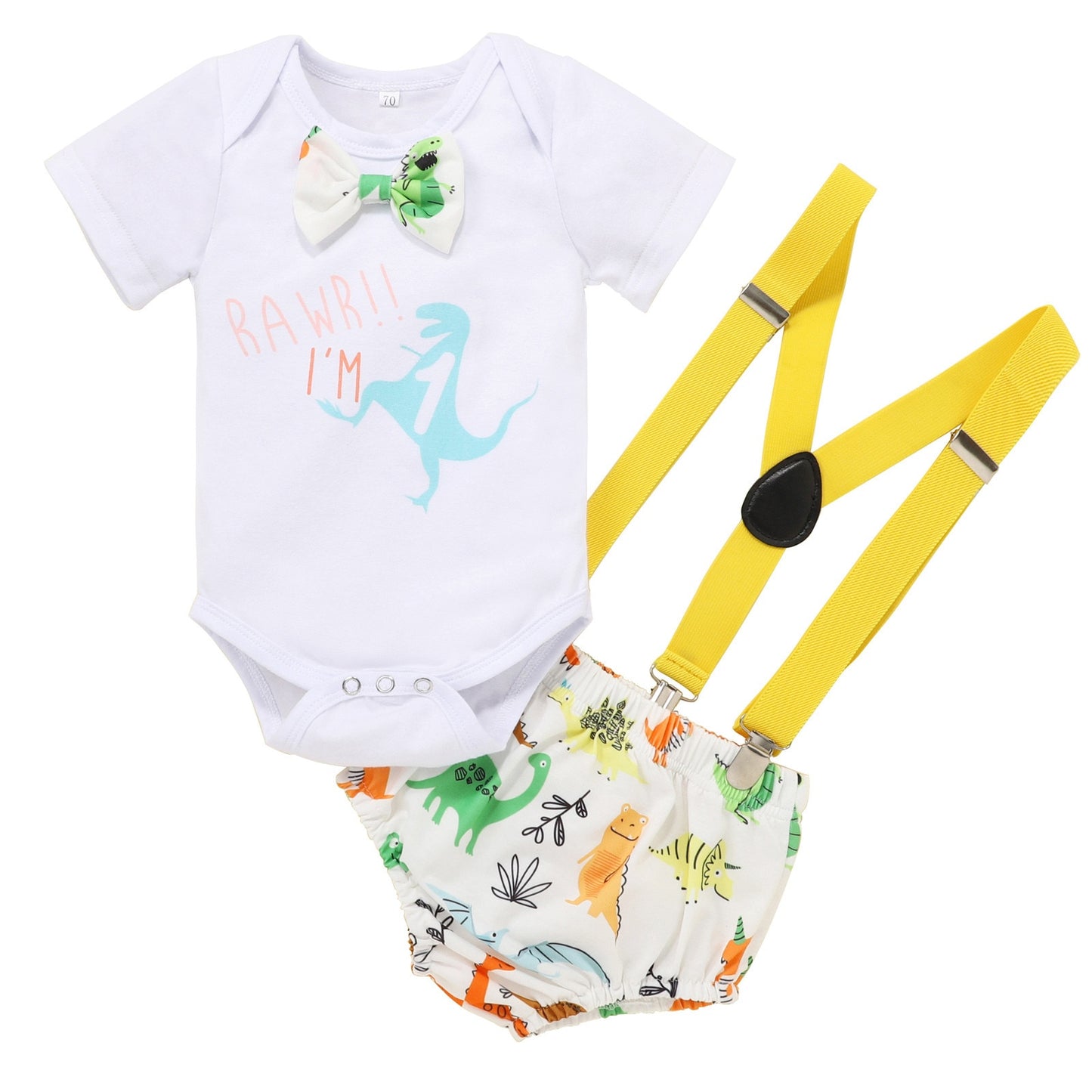 New Born Baby Summer Gentleman Rompers