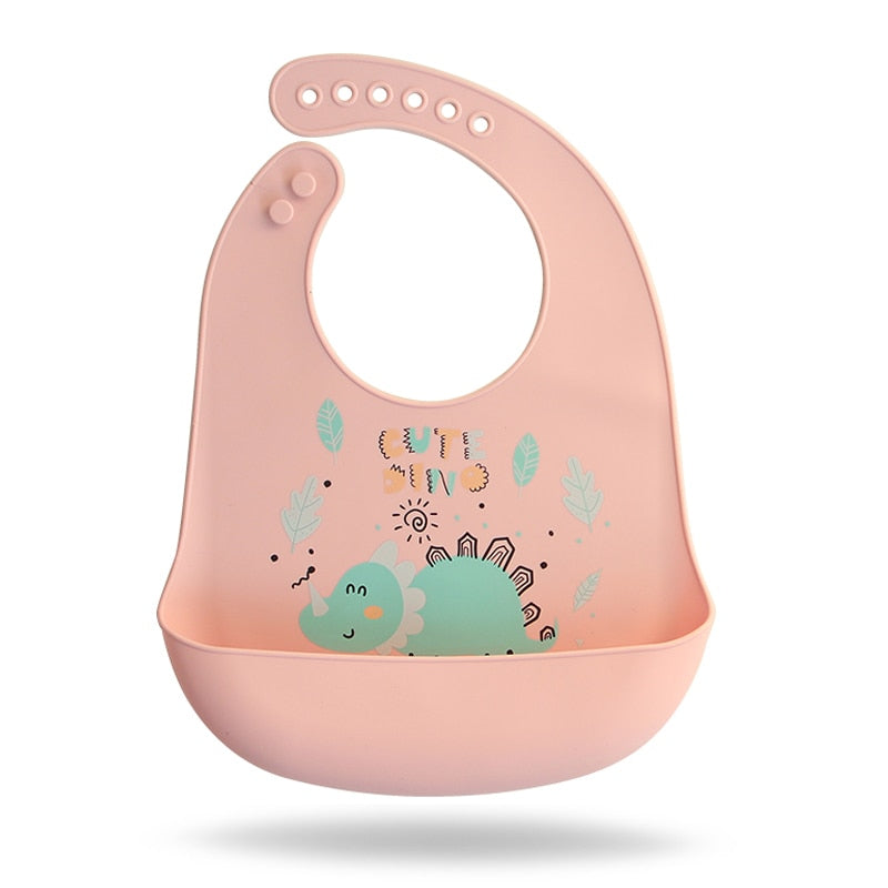 Waterproof Baby Silicone Bibs