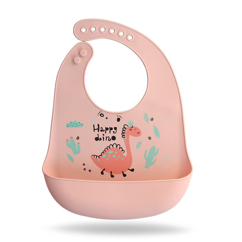 Waterproof Baby Silicone Bibs