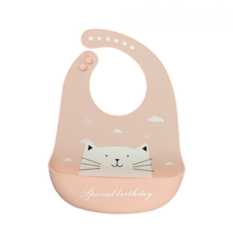 Waterproof Baby Silicone Bibs