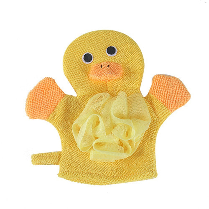 Cute Baby Bath Gloves Cartoon