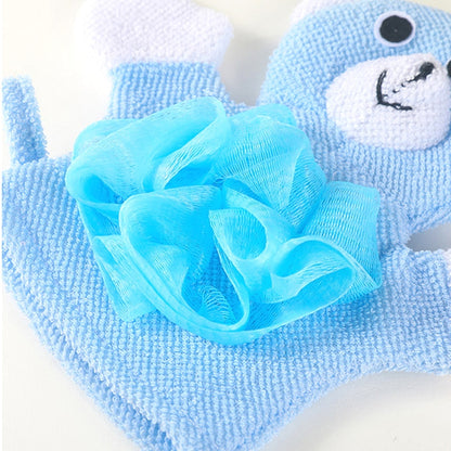 Cute Baby Bath Gloves Cartoon